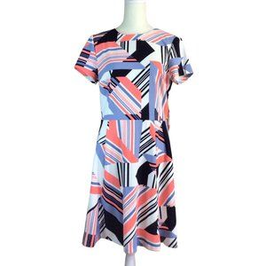 NWT - Vince Camuto Printed Dress (Size: 6)